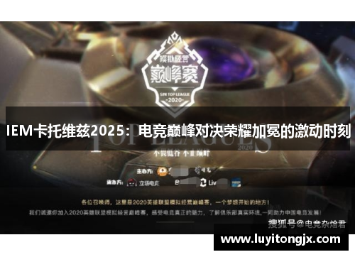 IEM卡托维兹2025：电竞巅峰对决荣耀加冕的激动时刻