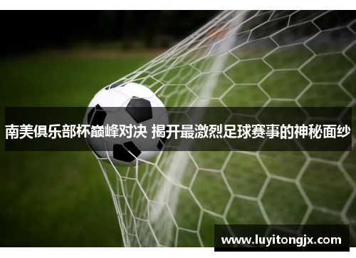 南美俱乐部杯巅峰对决 揭开最激烈足球赛事的神秘面纱